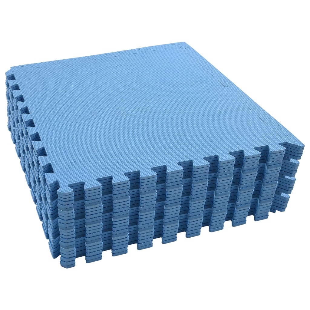 Floor Mats 24 pcs 8.64 ㎡ EVA Foam Blue 12 Floor Mats 24 pcs 8.64 ㎡ EVA Foam Blue